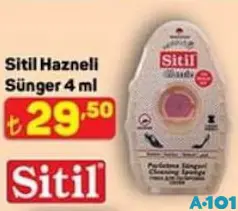 SİTİL HAZNELİ SÜNGER 4 ML fiyat ve kampanya bilgisi